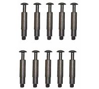 jardiboutique - Lot de 10 Pitons Douille INOX ø 12 mm, pour bâche de Piscine.