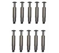 Piton douille rétractable alu-inox D.10mm - petit - -