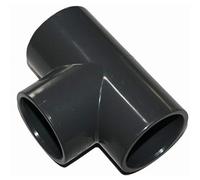 Jardiboutique - lot de 10 Tés ø 50 mm PVC 90° pression a collé