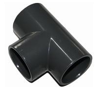 jardiboutique - lot de 5 Tés ø 50 mm PVC 90° pression a collé
