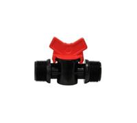 jardiboutique - mini vanne 3/4 et 3/4 pouce - vanne cannelée