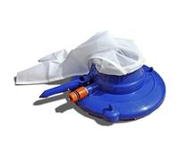 jardiboutique - Ramasse-Feuilles aspirateur Piscine Leaf Master - Aspiration Venturi 8 Jets sans Pompe, sur Tuyau d'arrosage 19 mm - Feuilles, Sable, Insectes, Sac Inclus - Réf AP-PSL-400-0031