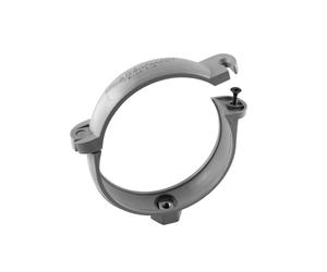 jardiboutique - un collier de fixation gouttière ø 100 mm couleur gris