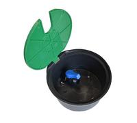 Jardibric - Bouche d’Arrosage de Jardin avec Vanne Anti-Gel Démontable - Raccord Rapide - Polypropylène - Installation Enterrée ou Hors Sol