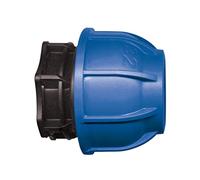 Jardibric - Bouchon Compression Ø32 mm - Raccord Fin de Ligne Tuyau PE 32 mm Irrigation Arrosage Enterré