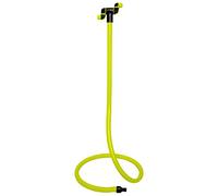 Jardibric - Brumisateur de Jardin sur Pied Cobra - 2 Têtes Orientables 360° - Buses PVC Interchangeables - Pied Stable et Rigide pour Rafraîchissement Extérieur