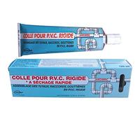 Jardibric - Colle PVC 125 ml à Solvant - Colle Tuyau PVC Pression pour Assemblage et Étanchéité Plomberie Arrosage
