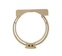 Jardibric - Collier à Bride Ø80 Sable - Fixation Tuyau Évacuation PVC Murale