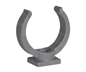 Jardibric - Colliers Lyre - Sachet de 5 (Ø100) - Fixation Durable pour Gouttières et Systèmes de Drainage