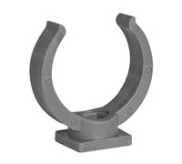 Jardibric - Colliers Lyre - Sachet de 5 (Ø40) - Fixation Durable pour Gouttières et Systèmes de Drainage