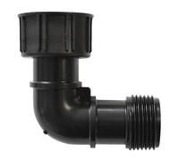 Jardibric - Coude Collecteur MF 26x34-1 avec Écrou Tournant Prisonnier et Joints Toriques - Raccord Pratique pour Votre Système de Plomberie