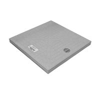 Jardibric - Couvercle Regard 30x30 cm - 28x28 cm - Polypropylène Renforcé - Eaux Pluviales