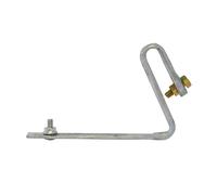 Jardibric - Étrier Métal pour Gouttière - Accessoire pour Couverture Ondulée, Éléments Horizontaux - Renforcez la Stabilité de Votre Système de Drainage