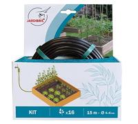 Jardibric - Kit Arrosage Carré Potager Goutte à Goutte - Système Irrigation Précise Jardin