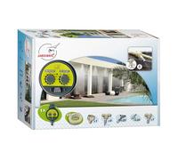 Jardibric - Kit Brumisation Extérieur 10 m - 2 Bars - Temporisateur - Buses Anti-Goutte