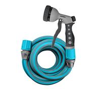 Jardibric - Kit Tuyau Extensible pour Arrosage - 5 à 15 m - Tuyau Élastique avec Raccords - Jardin