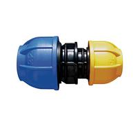 Jardibric - Manchon Réduit Compression 32 mm vers 25 mm PN10 - Raccord Réduction Tuyau PE Irrigation