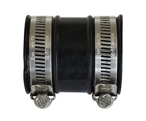 Jardibric - Manchons d'Adaptation EPDM - Raccord d'Évacuation - Raccord PVC - Connecteurs Flexibles pour une Transition Étanche dans Votre Système de Plomberie (Ø 40 à 50)