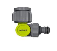 Jardibric - Nez de Robinet Coudé Articulé 90° 26x34 20x27 - Raccord Arrosage Robinet Orientable