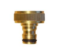 Jardibric - Nez de Robinet en Laiton 26x34 - Raccord Robinet d’Eau pour Arrosage et Usage Extérieur