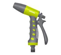 Jardibric - Pistolet d’Arrosage Gainé - Jet Réglable - Poignée Ergonomique Antidérapante