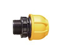 Jardibric - Raccord Fileté Ø25 - Raccord de Compression PN10 (M 26x34) - Solution Fiable pour vos Connexions de Plomberie