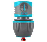 Jardibric - Raccord Rapide Stop Universel 12/15/19 mm Bi-Matière avec Système Lock - Arrêtez l'Écoulement Instantanément, Facile à Utiliser et Résistant à la Pression