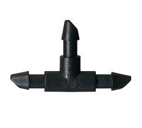 Jardibric - Raccords pour Conduite Secondaire Arrosage Localisé Goutte à Goutte - 10 Tés Cannelés Ø 6 mm - Solution Efficace pour Irrigation Précise et Fiable