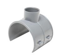 Jardibric - Selle de Branchement 100 x 40 PVC - Solution Fiable pour Raccordement et Extension de Systèmes de Canalisation