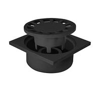 Jardibric - Siphons de Cour (150 x 150 mm, Noir)