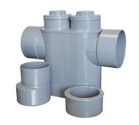 Jardibric - Siphon Disconnecteur Monobloc Ø 100 mm - Dispositif Anti-Contamination - Protection du Réseau d’Eau