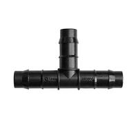Jardibric - Té Goutte à Goutte Ø16 mm Lot de 5 - Raccord Irrigation Cannelé pour Tuyau 16 mm