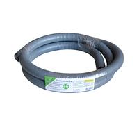 Jardibric - Tube PVC Flexible Ø 40 mm - Intérieur Lisse - Évacuation Eaux Usées Intérieure - Couronne 3 m