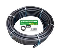 Jardibric - Tuyau d’Arrosage Enterré PE BD Ø 20 mm - Couronne 50 m - Pression 6 Bars
