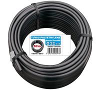 Jardibric - Tuyau d’Arrosage Enterré PEHD Ø 32 mm - Couronne 50 m - Pression 6 Bars pour Réseau d’Irrigation