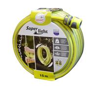 Jardibric - Tuyau d'Arrosage Light Anti Torsion Ø15 - Souple, Robuste, Facile à Manipuler, Idéal pour un Arrosage Efficace du Jardin (15 m)