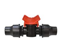 Jardibric - Vanne Arrêt Irrigation Ø20 mm - Vanne Tuyau PE 20 mm pour Conduite Principale Arrosage
