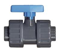 Jardibric - Vanne Pression FF Ø50mm en PVC - Contrôle Précis du Flux pour Conduites d'Eau de Piscine ou d'Arrosage Automatique - Robuste et Facile à Installer