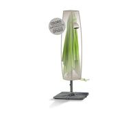 JARDILINE-Housse parasol droit jusqu'à diamètre 4 m de coloris anthracite en polyester