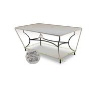Housse De Protection Cover Air Pour Table De Jardin Rectangulaire 4-6 Personnes - 160 X 90 X 50 Cm Multicolore