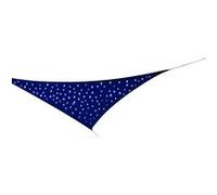 Jardiline Voile d'ombrage triangulaire Ciel étoilé 3,60x3,60x3,60 m 100 LEDs Multicolore