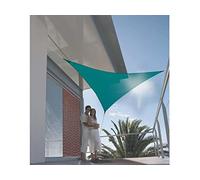 JARDILINE Voile d'ombrage Triangulaire Serenity - 5 x 5 x 5 m - Bleu Canard