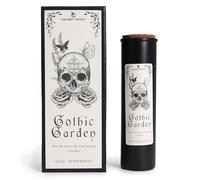 Jardim Bougies purificatrices de sorcières anciennes gothiques à la sauge et à la menthe - Bougies noires pour rituels de nettoyage et de protection énergétiques - Bougies spéciales pour purification