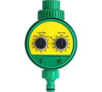 Jardin arrosage minuterie deux cadran contrôleur d'eau électronique Accueil fleur de plante outil de temps automatique étanche