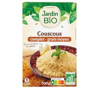 Jardin Bio Couscous Complet Grain Moyen 550 g