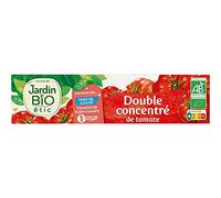 JARDIN BIO - Double Concentré De Tomate Bio En Tube 200G - Lot De 4