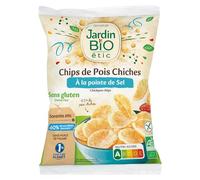 Jardin BIO étic -Chips de pois chiche à la pointe de sel sans gluten - bio