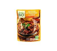 JARDIN BIO ETIC - Couscous aux Légumes du Soleil Bio, Saveur Méditerranéenne Authentique, Sachet 220g - Lot de 4