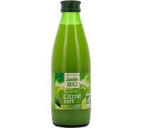 Jardin Bio Étic - Délicieux Pur Jus de Citron Vert Pressé 100% Bio - 25cl Boisson Rafraîchissante - Idéale pour une Alimentation Saine et Gourmand - Le Lot De 4