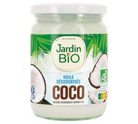 Jardin BIO étic - Huile de coco désodorisée - bio - 2 pots